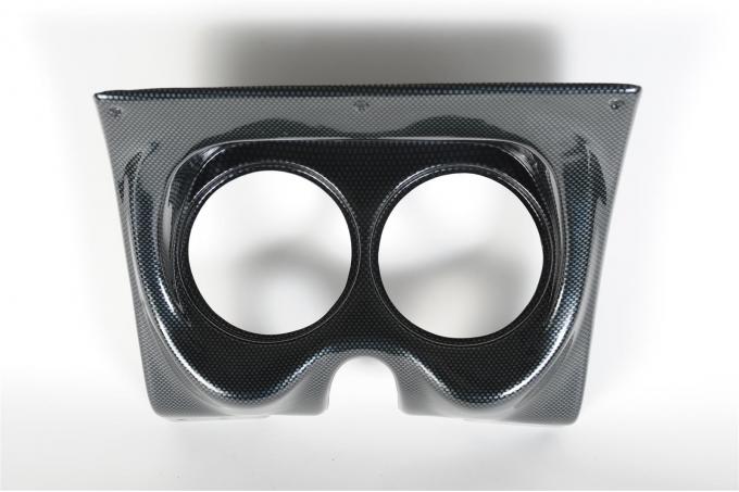 Camaro Carbon Fiber 2 Hole Dash Panel, 1967-1968