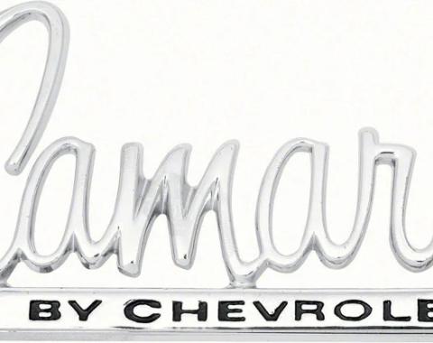 AMD Trunk Emblem, "Camaro BY CHEVROLET", 70 Camaro K-8704053