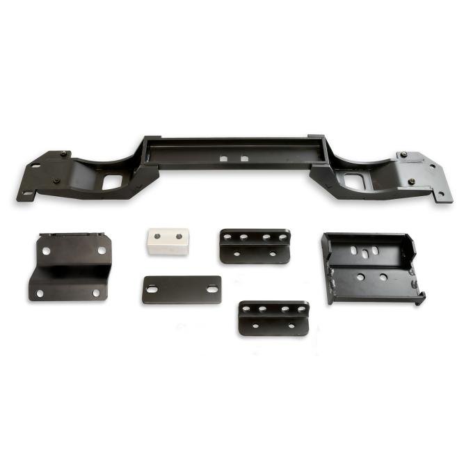 Doug's Headers Transmission Crossmember 70-81 GM F Body 4.8-6.2L LS Engine Swap Mild Steel, Black SKC104