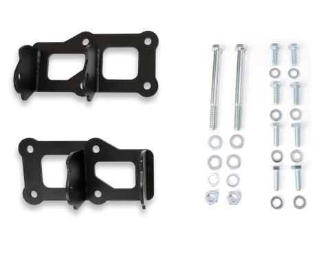 Doug's Headers Motor Mounts 75-81 GM F Body 4.8-6.2L LS Engine Swap Mild Steel, Black SK105