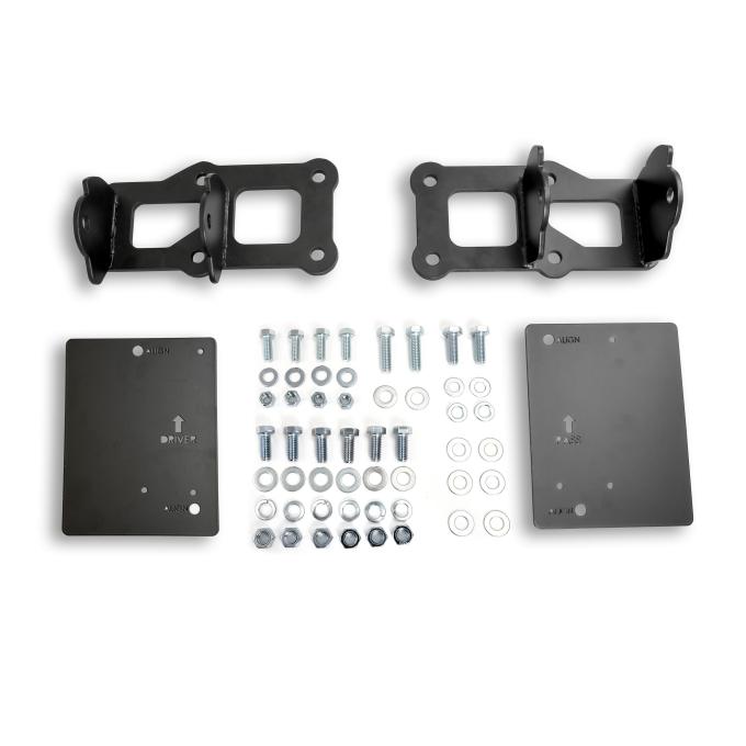 Doug's Headers Motor Mounts 70-74 GM F Body 4.8-6.2L LS Engine Swap Mild Steel, Black SK104