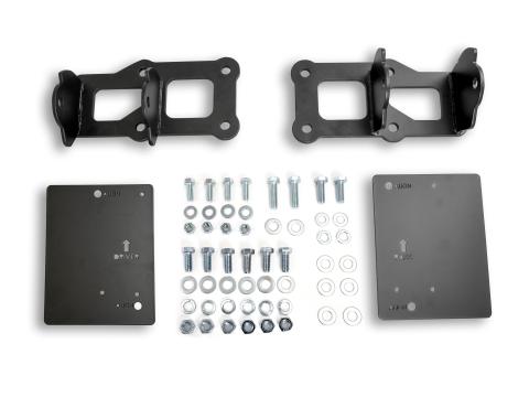 Doug's Headers Motor Mounts 70-74 GM F Body 4.8-6.2L LS Engine Swap Mild Steel, Black SK104