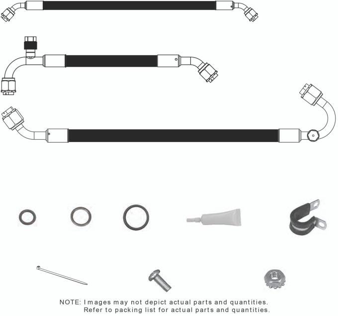 Vintage Air 1970-73 Camaro SureFit™ Reduced Barrier Standard Hose Kit 526696