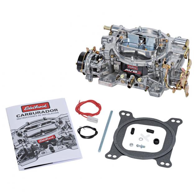 edelbrock avs2 650 キャブレター Edelbrock AVS2 Carburetor, 650 CFM with Electric Choke, Non EGR