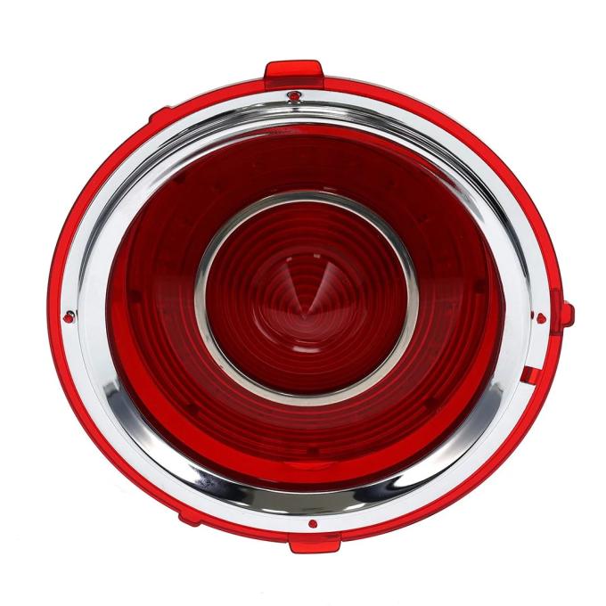 AMD Tail Light Lens, Red, 30 Red LED, Stainless Bezel, LH, 70-73 Camaro X951-3570-1DL