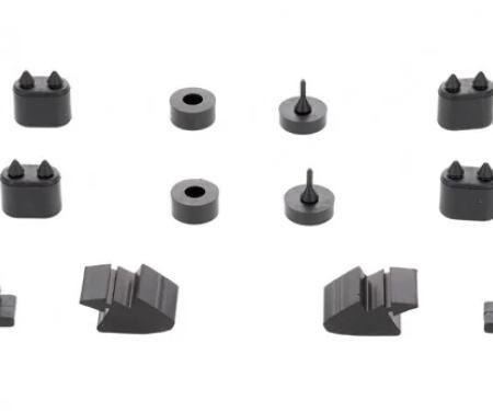 AMD Rubber Bumper Kit, 18 pcs, 67-68 Firebird X305-5567-S