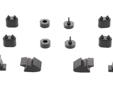 AMD Rubber Bumper Kit, 18 pcs, 67-68 Firebird X305-5567-S
