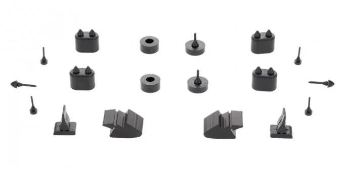 AMD Rubber Bumper Kit, 18 pcs, 67-68 Firebird X305-5567-S