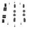 AMD Rubber Bumper Kit, 18 pcs, 67-68 Firebird X305-5567-S