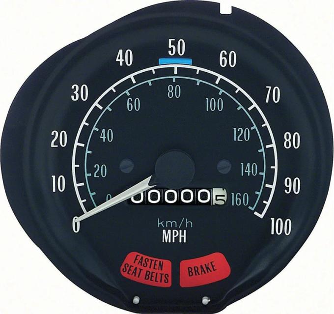 AMD Speedometer, 100 MPH, 75-79 Firebird K-8986779