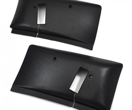 Camaro Roof Headliner Shoulder Seat Belt Retractor Covers for T-top Models, 1978-1981