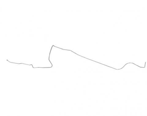 Camaro Fuel Line, Tank To Pump, Carbureted, 3/8 Inch, Steel1982-1986