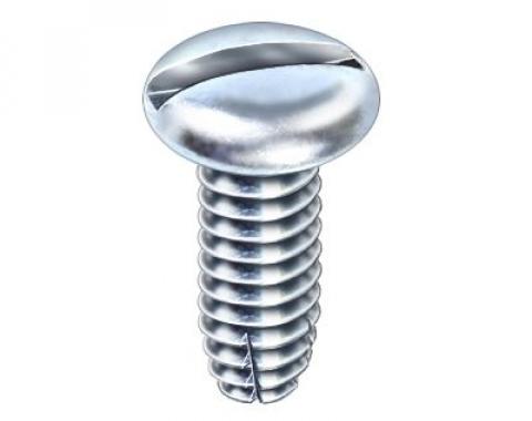 1/4-20 X 5/8'' Slotted Pan Head Type F Tapping Screw - Zinc
