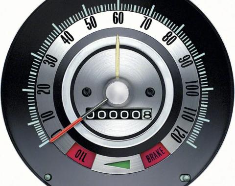 AMD Speedometer, 120 MPH with Speed Warning, 68 Camaro K-6481845