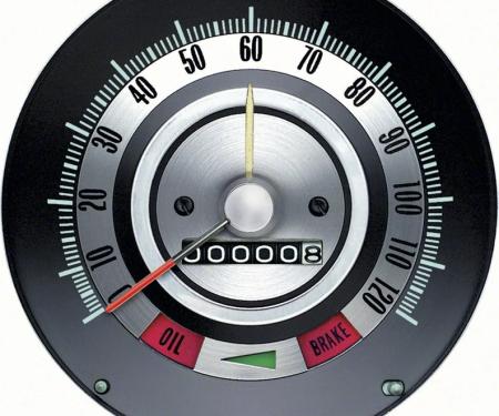 AMD Speedometer, 120 MPH with Speed Warning, 68 Camaro K-6481845
