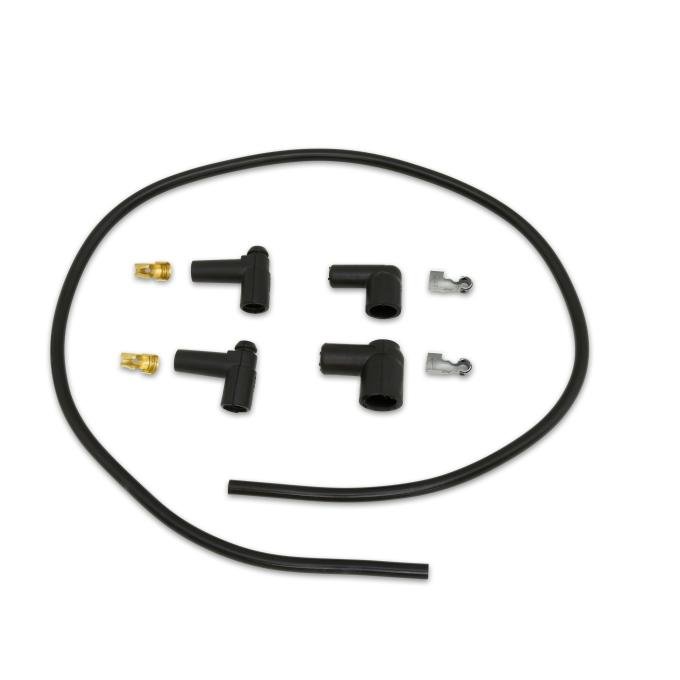Taylor Cable Universal 8mm Spiro-Pro Spark Plug/Coil Wire Repair Kits, Coil Wire Kit, Black 45409