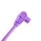 Taylor Cable Universal 8mm Spiro-Pro Spark Plug Wire Set, 8 Cylinders, 90&deg; Spark Plug Boot Angle, Purple 73151