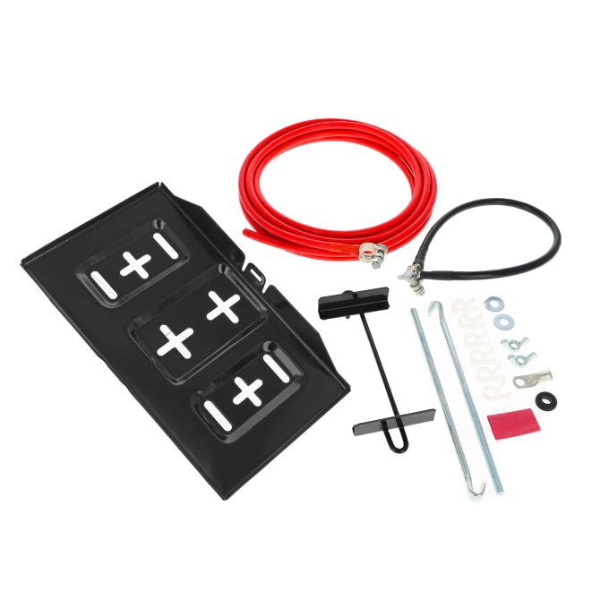 Taylor Cable Single Trunk Mount Battery Relocation Kit with 2 Gauge Battery Cable 48000
