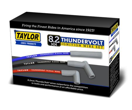 Taylor Cable Universal 8.2mm Thundervolt White Ceramic Boots Spark Plug/Coil Wire Repair Kits 45603