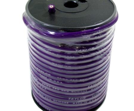 Taylor Cable 8mm Spiro-Pro Bulk Spark Plug Wire, Purple, 100 Feet 35172