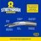 Taylor Cable Universal 8mm StreeThunder Spark Plug Wire Set, 4 Cylinders, 180&deg; Spark Plug Boot Angle, Black 50035