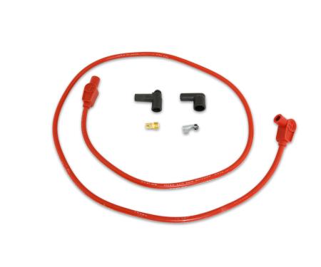 Taylor Cable Universal 8mm Spiro-Pro Spark Plug/Coil Wire Repair Kits, 90&deg;/180&deg; Plug Boot, Red 45423