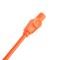 Taylor Cable Universal 8mm Spiro-Pro Spark Plug Wire Set, 8 Cylinders, 180&deg; Spark Plug Boot Angle, Orange 78355