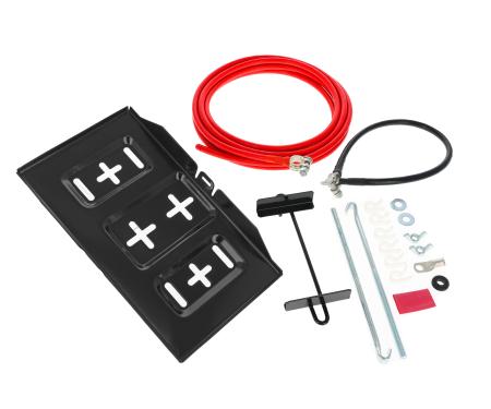 Taylor Cable Single Trunk Mount Battery Relocation Kit with 2 Gauge Battery Cable 48000