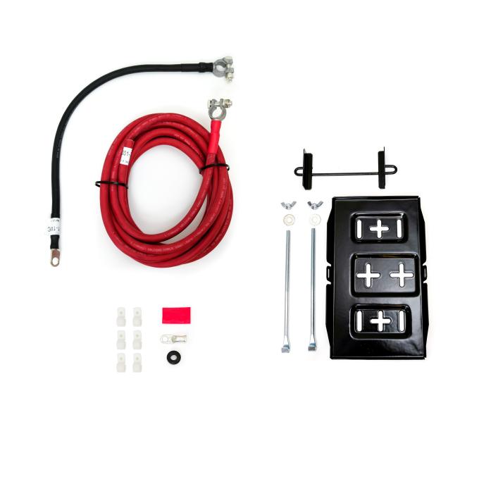 Taylor Cable Single Trunk Mount Battery Relocation Kit with 1 Gauge Welding Cable 48020