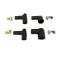 Taylor Cable Universal 8mm Spiro-Pro Spark Plug/Coil Wire Repair Kits, Coil Wire Kit, Black 45409