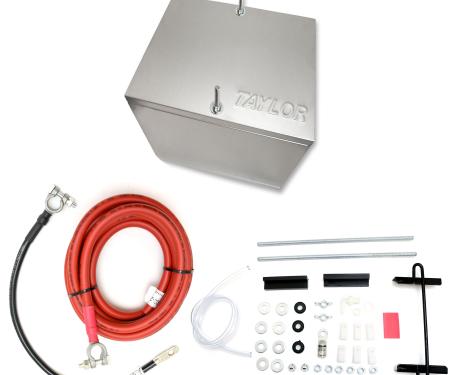 Taylor Cable 200 Series Optima Aluminum Battery Box with 2 Gauge Battery Cable Kit 48201