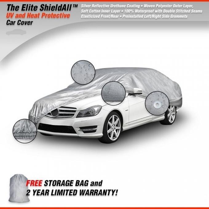 CHEVROLET CAMARO Elite ShieldAll Car Cover, Gray, 1993-2002