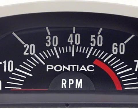 AMD Hood Tachometer, 5500 Redline (V8 Point Ignition), 68 Firebird K-6468973