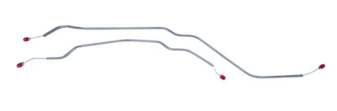 Classic Performance Rear OEM Disc Brake Axle Line Kit 69 Camaro & Nova W/Multi Leafs, Stock Rear End, Drums, 2 Lines FRA6902