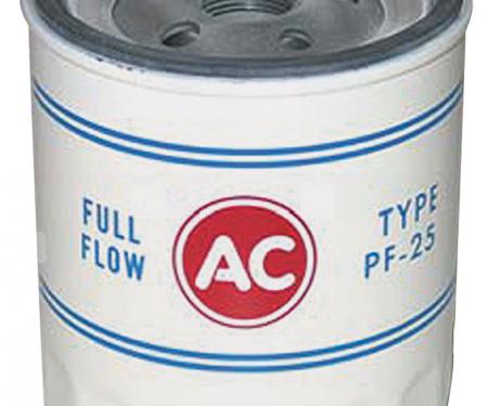 Camaro Oil Filter, PF25, AC, 1968-1969