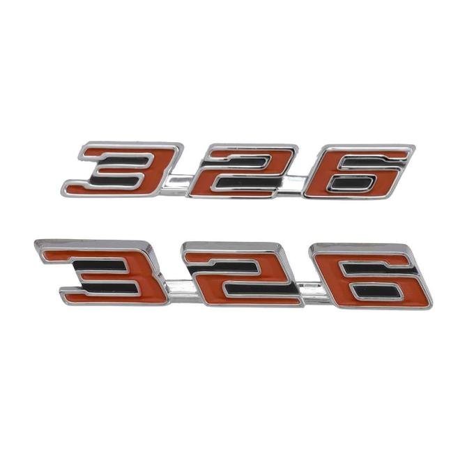 AMD Hood Emblems, 326, Pair, 67 Firebird T-8502