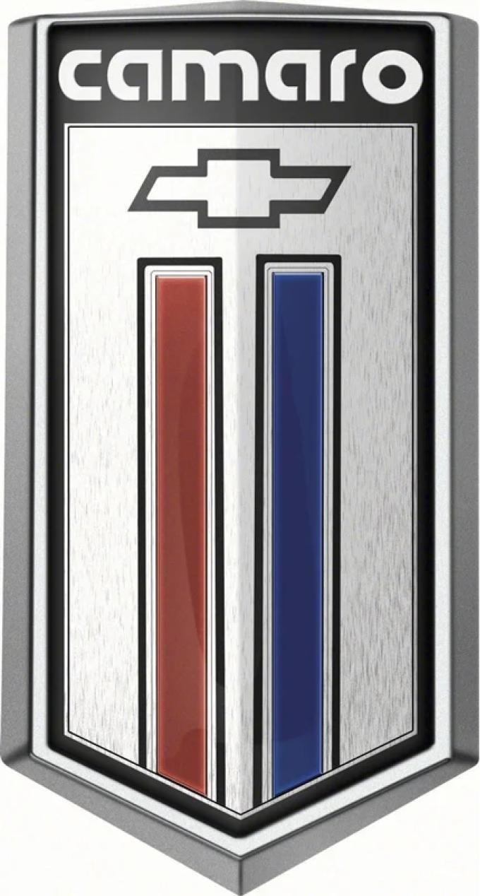 AMD Gas Door Emblem, "Camaro", 80-81 Camaro (Berlinetta) K-9637557