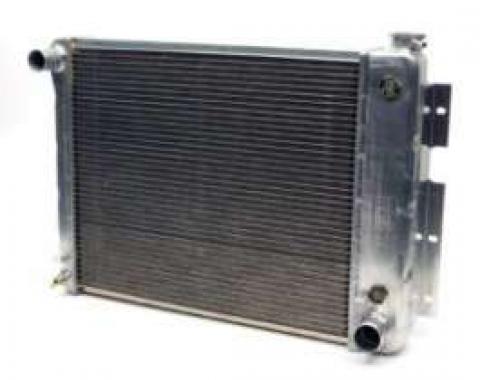Firebird Radiator, Aluminum, 23, Griffin Pro Series, For Cars With Automatic Transmission, 1967-1969