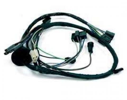 Firebird Wiring Harness, Air Conditioning, Engine Side, Without Rear Window Defroster, 1970-1972