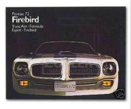 Firebird Sales Brochure, 1972