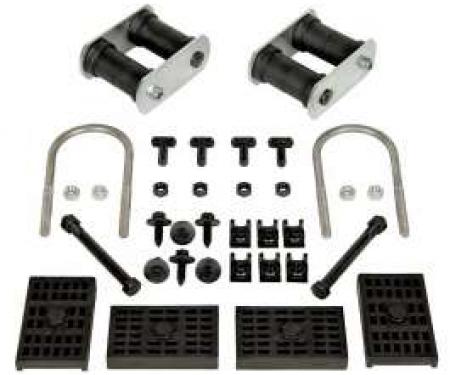 Firebird Multi-Leaf Spring Mounting Kit, 1968-1969