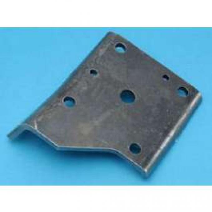 Firebird Shock Absorber Lower Mounting Plate, Left Or Right, Rear, For Cars With Multi-Leaf Springs, 1968-1969