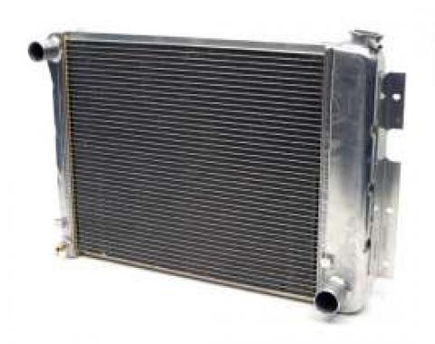 Firebird Radiator, Aluminum, 21, Griffin Pro Series, For Cars With Manual Transmission, 1967-1969