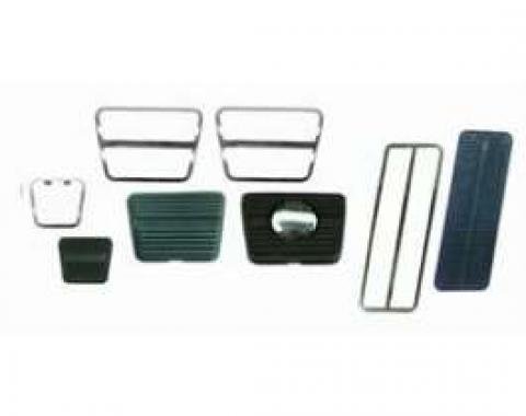 Firebird Pedal Pad & Trim Kit, For Cars With Front Disc Brakes & Manual Transmission, 1969