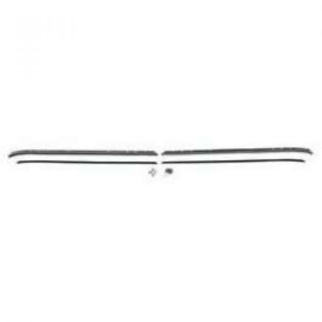 DAMAIJOY Window Sweeps Felts Outer Seals Pair Set of 2 for Buick for