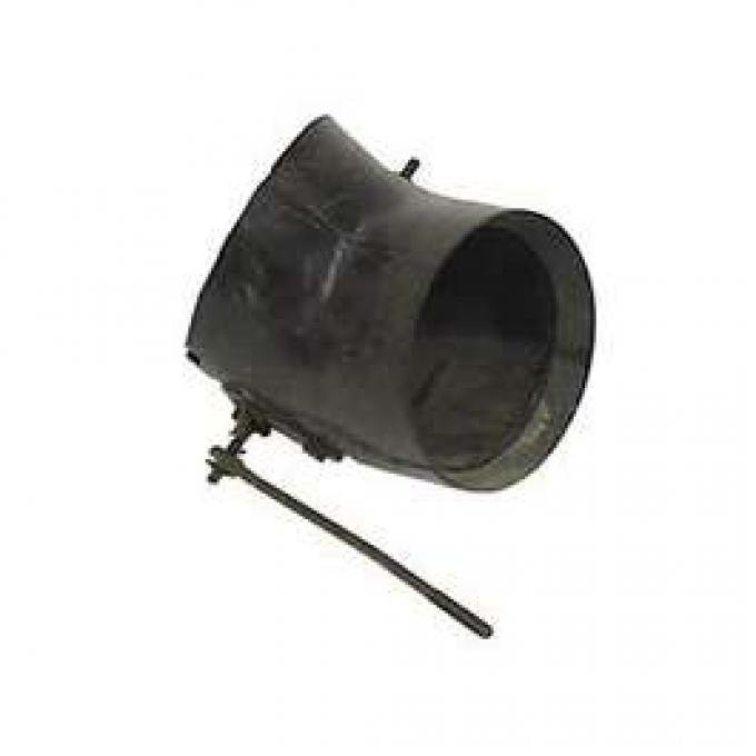 Firebird Astro Vent Elbow, With Shut-Off Valve, Side, Left,1968