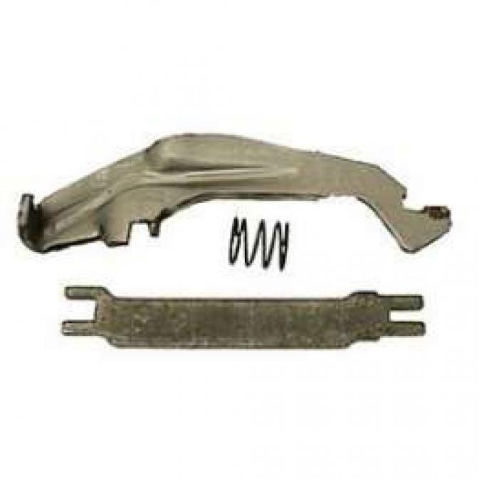 Firebird Drum Parking Brake Shoe Lever Kit, Left, 1967-1969