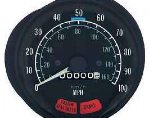 Firebird Speedometer, 100mph, 1975-1979