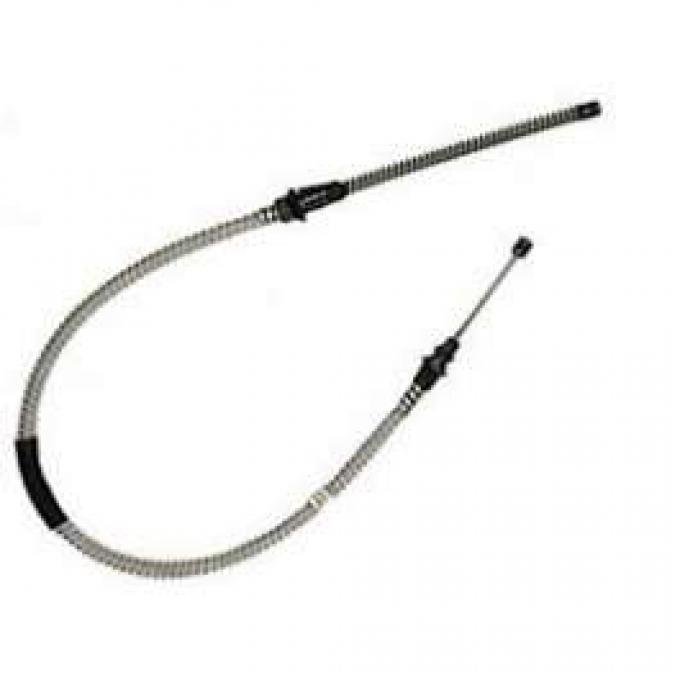 Firebird Parking Brake Cable, Rear, 1967-1969
