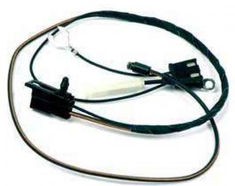 Firebird Wiring Harness, Air Conditioning, V6, Compressor to A/C Harness, 1975-1976